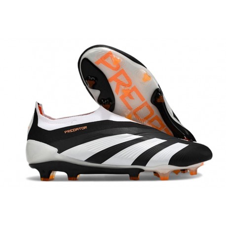 Fotbollsskor adidas Predator Elite LL FG Svart Vit Orange