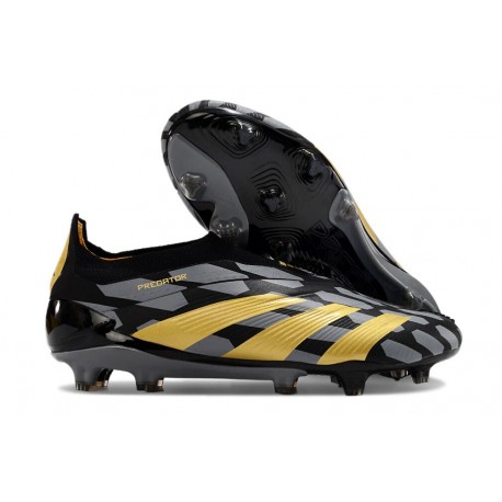 Fotbollsskor adidas Predator Elite LL FG Svart Guld