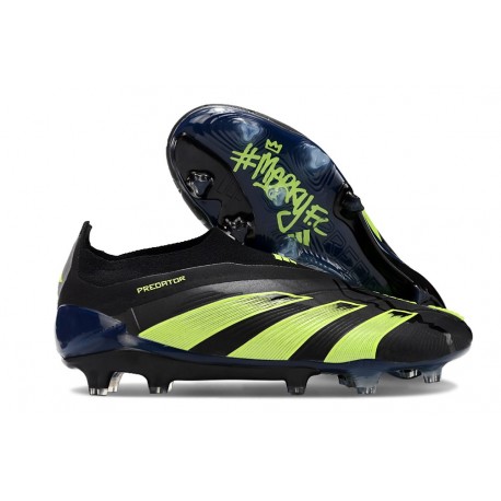 Fotbollsskor adidas Predator Elite LL FG Svart Grön