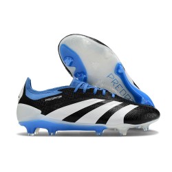 adidas Predator 24 Elite FG Skor Svart Vit Blå
