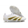adidas Predator 24 Elite FG Skor Vit Guld