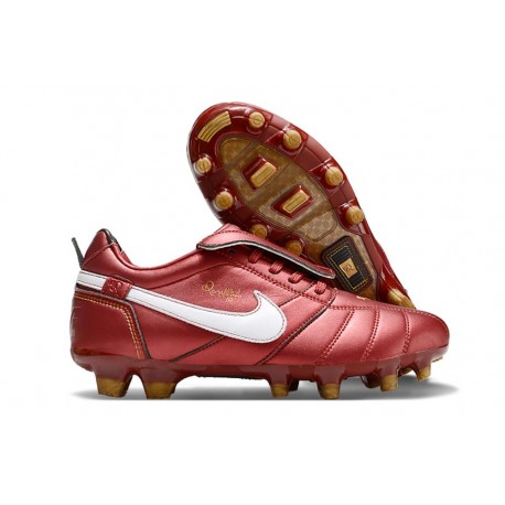 Nike Tiempo Legend X Elite R10 FG Röd Vit