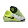 Nike Phantom Luna II Elite FG Skor Silver Svart Volt