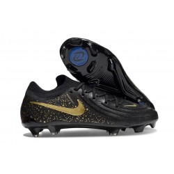 Nike Phantom Luna 2 Elite L FG Svart Guld