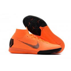 Nike Ronaldo Fotbollsskor för Dam Mercurial SuperflyX 6 Elite IC - Orange Svart