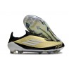 Fotbollsskor adidas F50 Elite Snörlös FG Guld Svart Vit