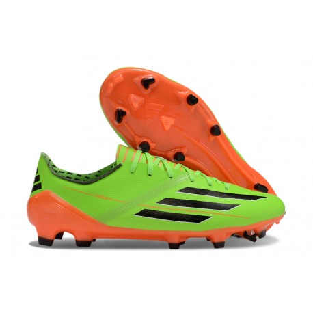 adidas F50 Elite FG Herrar Grön Orange Svart