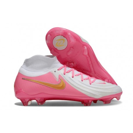 Nike Phantom Luna II Elite FG Skor Rosa Vit