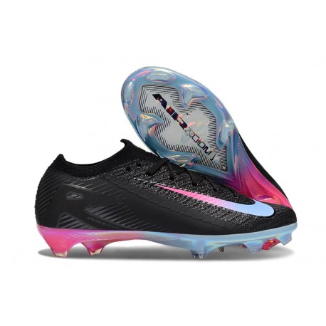 Nike Air Zoom Mercurial Vapor 16 Elite FG Svart Rosa Blå