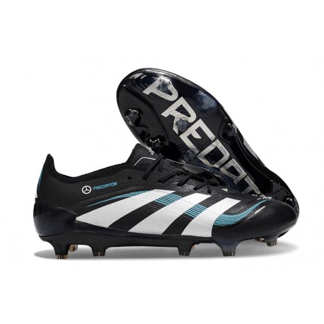 adidas Predator Elite FG Fotbollsskor för Män Svart Vit Blå