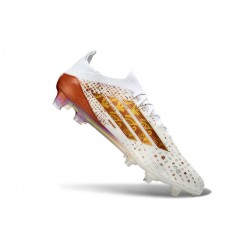 adidas F50 Elite FG Herrar Vit Guld