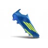 adidas F50 + Elite FG Snörlösa Fotbollsskor MESSI Blå Gul
