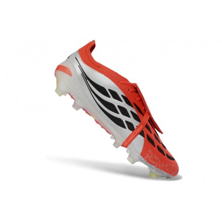 Fotbollsskor adidas Predator Elite FT 26 FG Röd Svart Vit