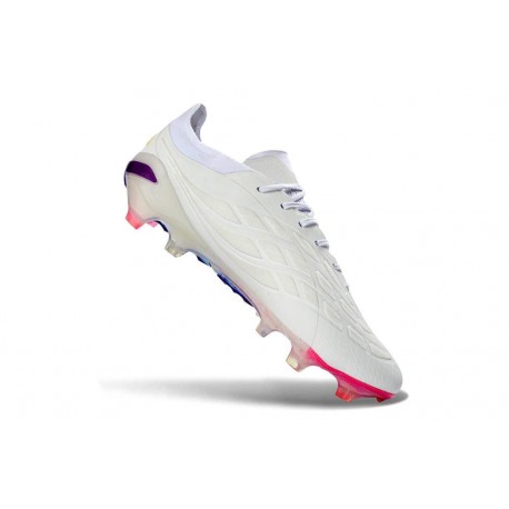 adidas Predator Elite FG Fotbollsskor för Män Vit Rosa