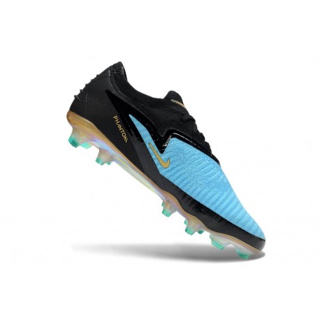 Nike Phantom 6 Elite Low Cut FG Blå Svart Guld
