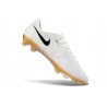Fotbollsskor Nike Air Zoom Mercurial Vapor 17 Elite FG Vit Svart Guld