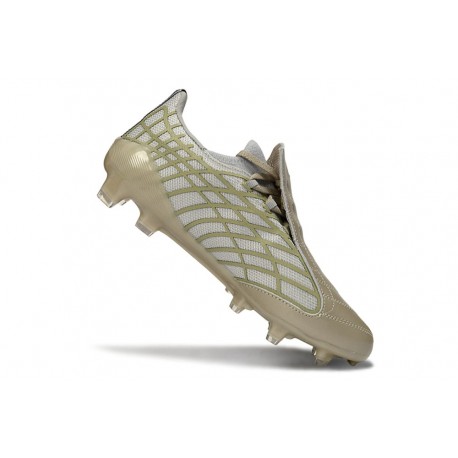 Fotbollsskor för Män adidas F50 Spider Elite FG Guld Grå