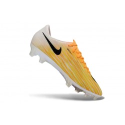 Fotbollsskor Nike Air Zoom Mercurial Vapor 17 Elite FG Gul Svart 