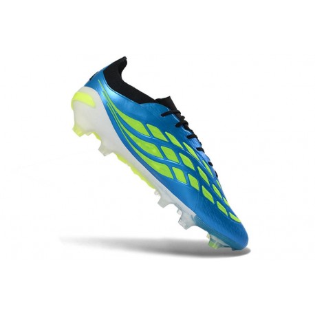 adidas Predator Elite FG Fotbollsskor för Män Blå Grön