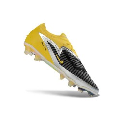 Nike Phantom 6 Elite Low Cut FG Gul Svart Silver