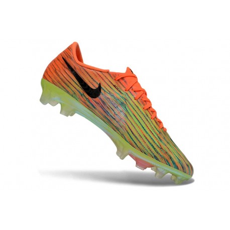Skor Nike Zoom Mercurial Vapor 17 Elite FG Orange Grön Svart