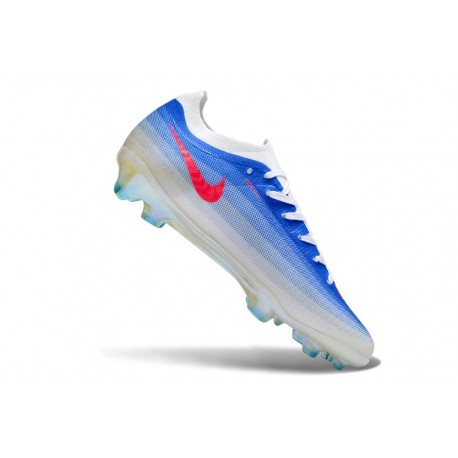Skor Nike Zoom Mercurial Vapor 17 Elite FG Vit Blå Röd