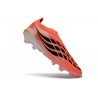 adidas Fotbollsskor Predator Laceless Elite FG Orange Svart Guld
