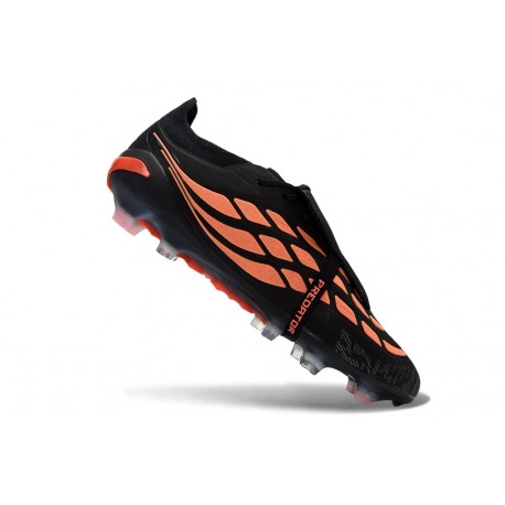 adidas Predator Elite Foldover Tongue FG Svart Orange