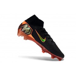Nike Air Zoom Mercurial Superfly 10 Elite FG Svart Orange