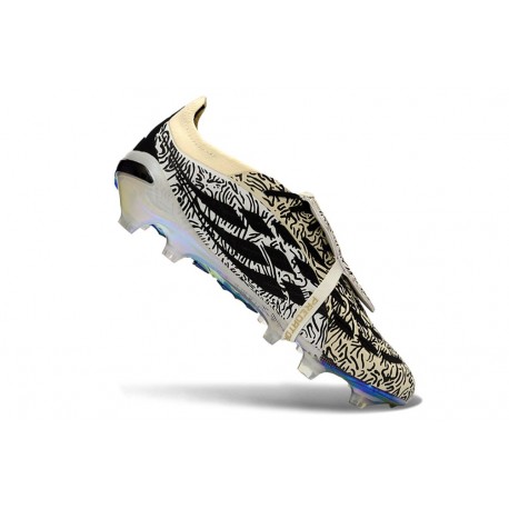 adidas Predator Elite Foldover Tongue FG Vit Svart