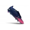adidas Predator Elite Foldover Tongue FG Rosa Blå Silver