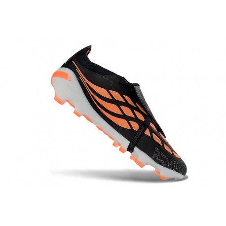 adidas Predator Elite Foldover Tongue FG Svart Orange