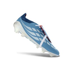 adidas Predator Elite Foldover Tongue FG Blå Vit Röd
