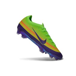 Skor Nike Zoom Mercurial Vapor 17 Elite FG Grön Gul Lila