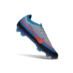 Skor Nike Zoom Mercurial Vapor 17 Elite FG Grå Blå Röd