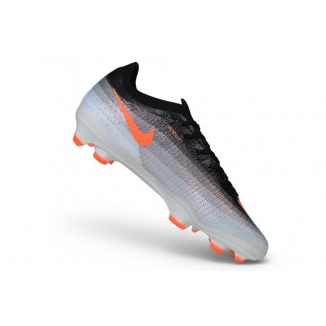 Nike Air Zoom Mercurial Vapor XVII Elite Fg Fotbollsskor Svart Orange Vit