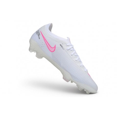 Nike Air Zoom Mercurial Vapor XVII Elite Fg Fotbollsskor Cr7 Vit Rosa