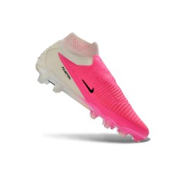 Fotbollsskor Nike Phantom 6 Elite High FG Rosa Vit