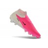 Fotbollsskor Nike Phantom 6 Elite High FG Rosa Vit
