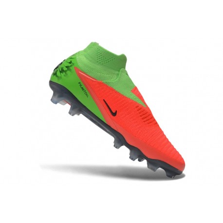 Nike Phantom 6 Elite High FG Erling Haaland Personal Edition - Röd Grön