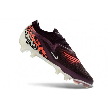 Skorna Nike Phantom 6 Elite Low Cut FG United – Röd Grå