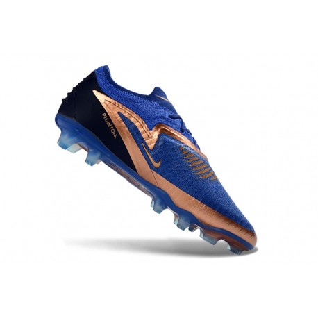 Skorna Nike Phantom 6 Elite Low Cut FG Cyan Guld