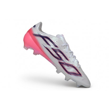 Fotbollsskorna adidas F50 Hyperfast EVO FG Vit Svart Rosa