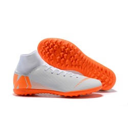 Nike Mercurial SuperflyX VI Elite TF för Barn - Vit Orange
