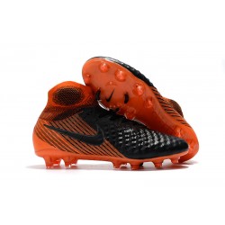 Nike Magista Obra 2 FG ACC Fotbollsskor för Herrar - Svart Orange