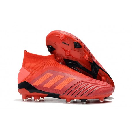 adidas Predator 19+ FG Fotbollsskor Herr Röd