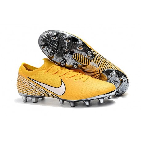 Neymar Nike Mercurial Vapor 360 Elite AG-Pro Gul Vit