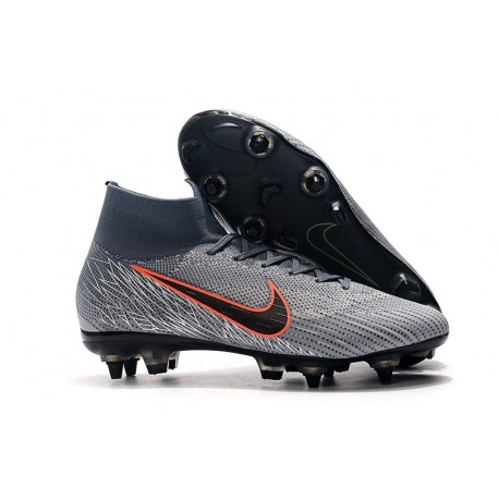 Nike Mercurial Superfly 6 Elite AC SG-Pro Grå Orange