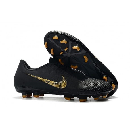 Nike Phantom Venom Elite FG Fotbollsskor Svart Guld