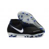 Fotbollsskor Nike Phantom Vision Elite Dynamic Fit FG - Svart Blå